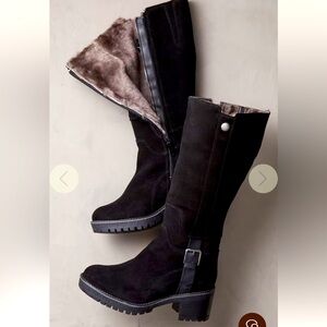 Women's Major Shearling-Lined Waterproof Leather Boots by Overland